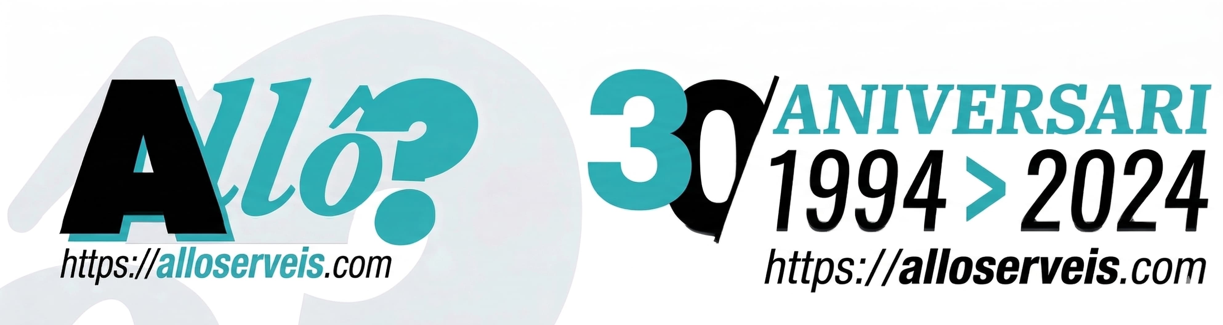 Allô Serveis 30 aniversario, símbolo de décadas de experiencia en comunicación